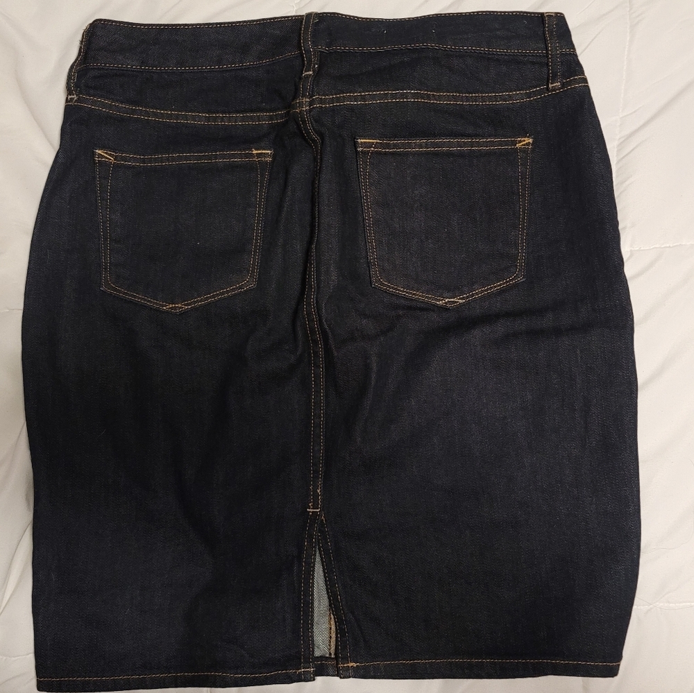 GAP Denim Pencil Skirt sz 30 (10) - Picture 2 of 2